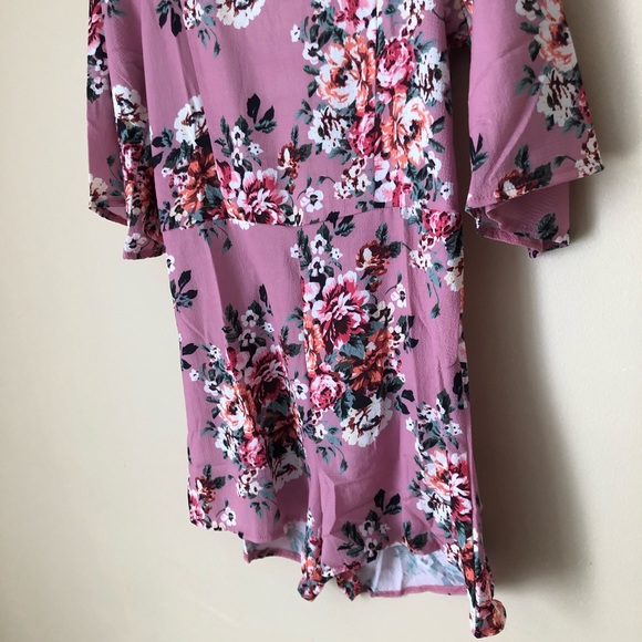 Floral Print Romper - Picture 6 of 6